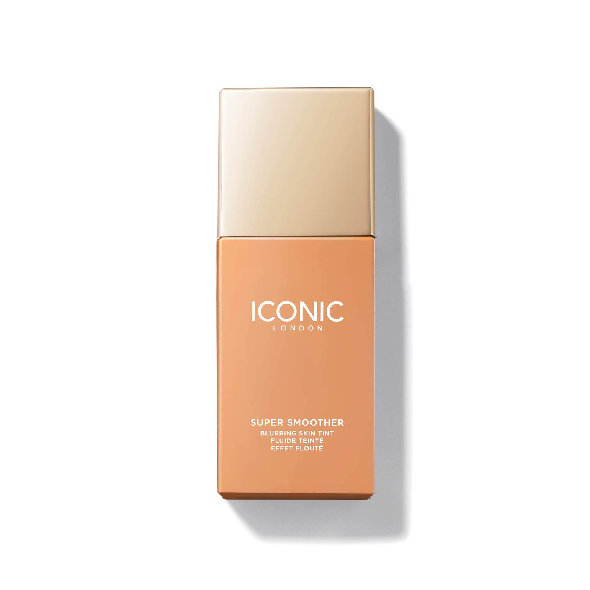 ICONIC LONDON Super Smoother Blurring Skin Tint - Light to Medium Coverage Tinted Moisturizer | Hydrating, Ultra-Lightweight, Cruelty-Free & Vegan Makeup | Perfect for Daily Wear, Natural Look & On-The-Go Touch Ups