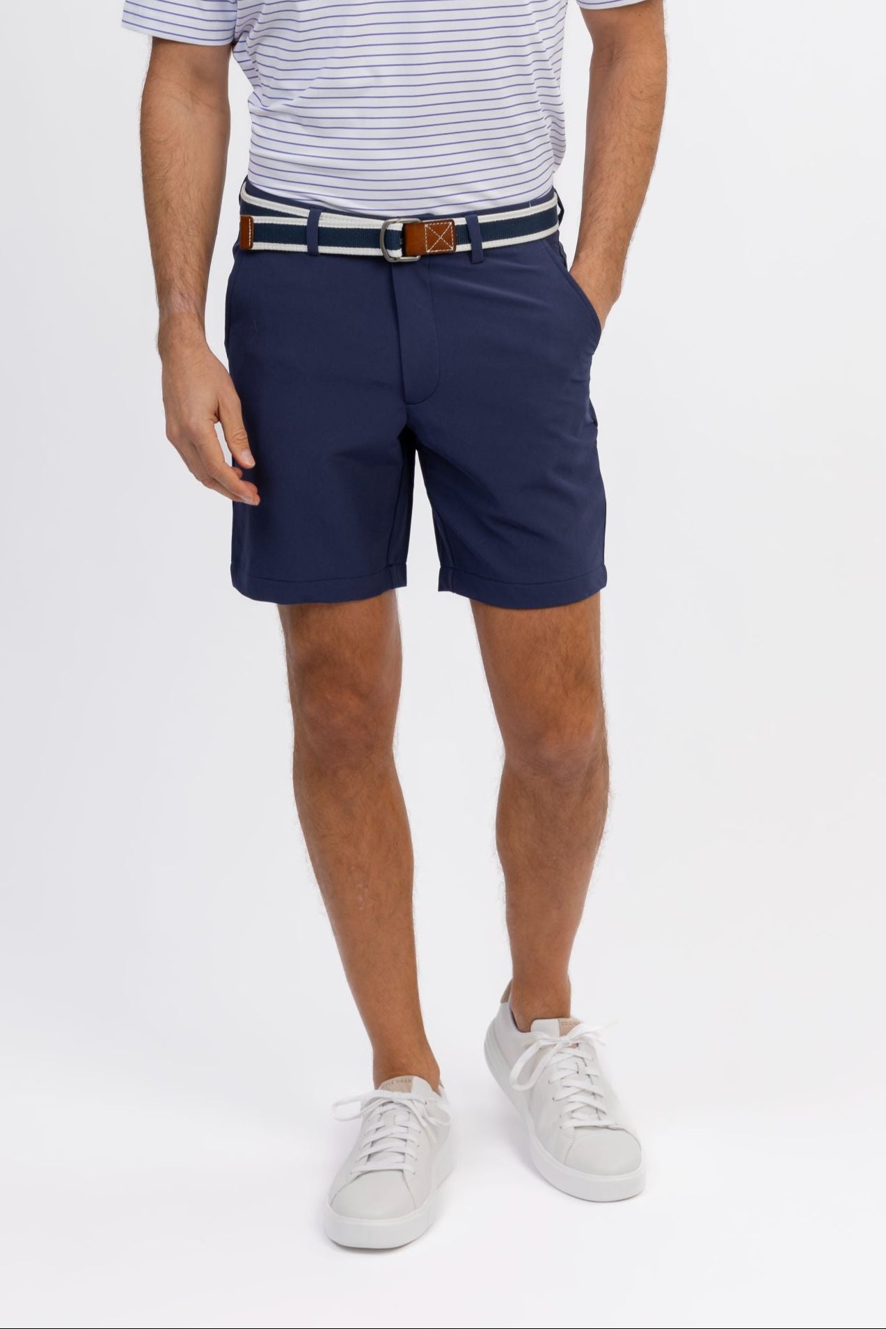 Tri Cities II Stretch Performance Shorts for Men - Lightweight Quick-Dry Athletic Running & Workout Shorts - Perfect for Gym, Jogging, and Outdoor Activities