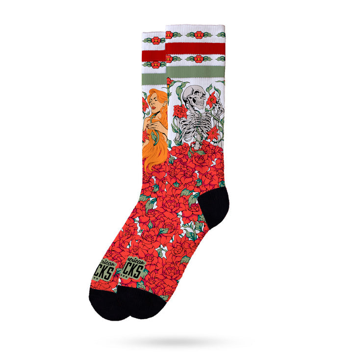 American Socks Signature Duality Mid High - Premium Cotton Crew Socks for Men & Women - Perfect for Casual Wear, Sports & Everyday Comfort
