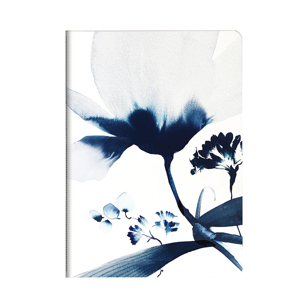 Clairefontaine Inkebana A5 Notebook - Sewn Spine, Premium Stapled Design for Journaling, Sketching & Note Taking - Perfect for Students, Artists & Office Use