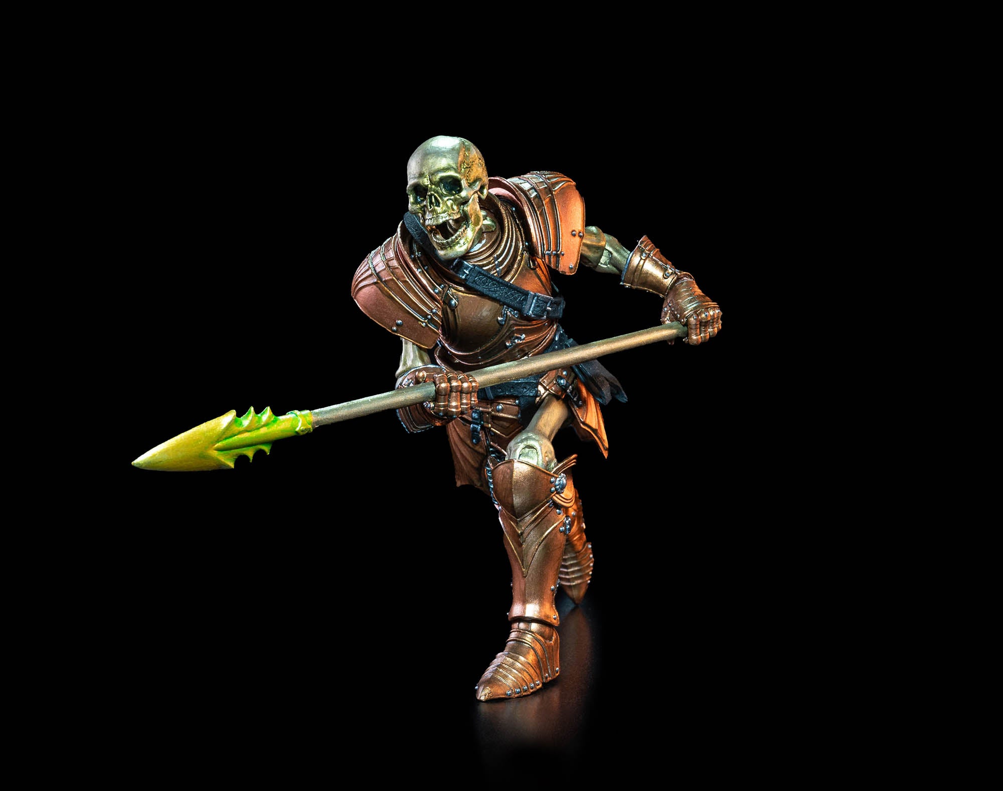 Mythic Legions: Ashes of Agbendor Gold Skeleton 2 Action Figure - Collectible Fantasy Warrior for Display & Gaming (Preorder)