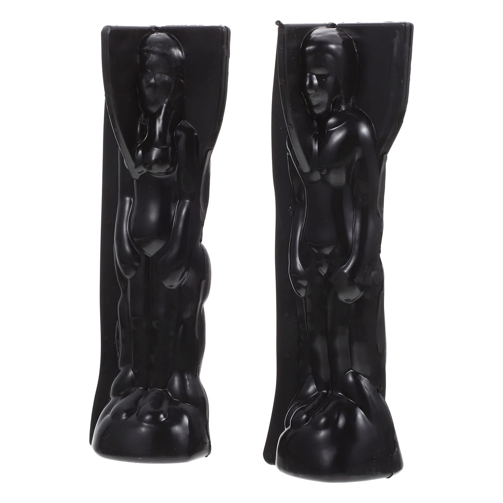SEWACC 2pcs 3D Body Shape Candle Making Molds - Female & Male Resin Mold for DIY Epoxy Jewelry, Crystal Plaster Statue, Figurine Casting - Perfect for Home Decor, Wedding Favors, and Craft Projects