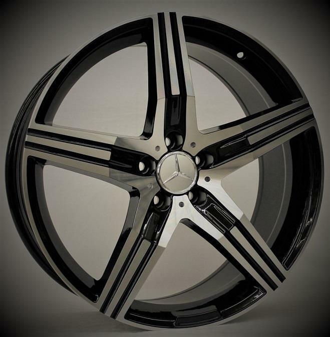 18x9.5 5x112 Mercedes ML400 2015 18-Inch Alloy Wheels - Perfect for Off-Roading & Luxury SUV Upgrades