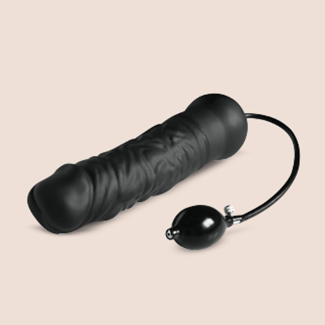 Leviathan Giant Inflatable Silicone Dildo - Extra Large Adult Toy for Couples & Solo Play | Waterproof, Body-Safe Sex Toy for BDSM, Fantasy Roleplay & Intimate Pleasure