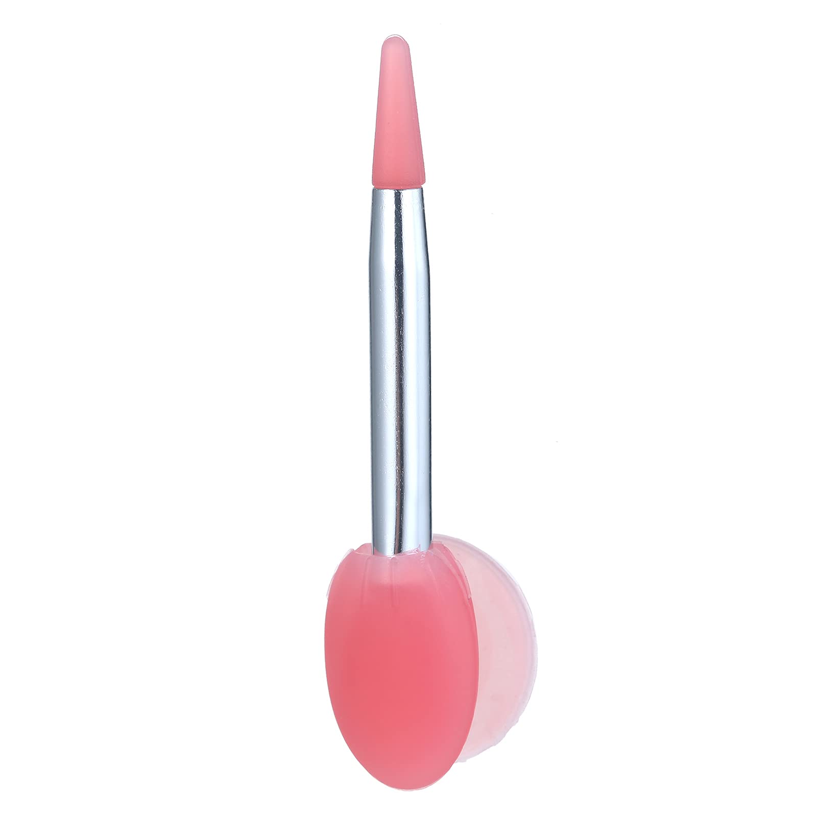 Homgee 10-Piece Silicone Lip Brush Set - Small Makeup Brushes for Lipstick Application with 2 Anti-Loss Covers - Perfect for Lip Care, Makeup Artists & Travel Kits