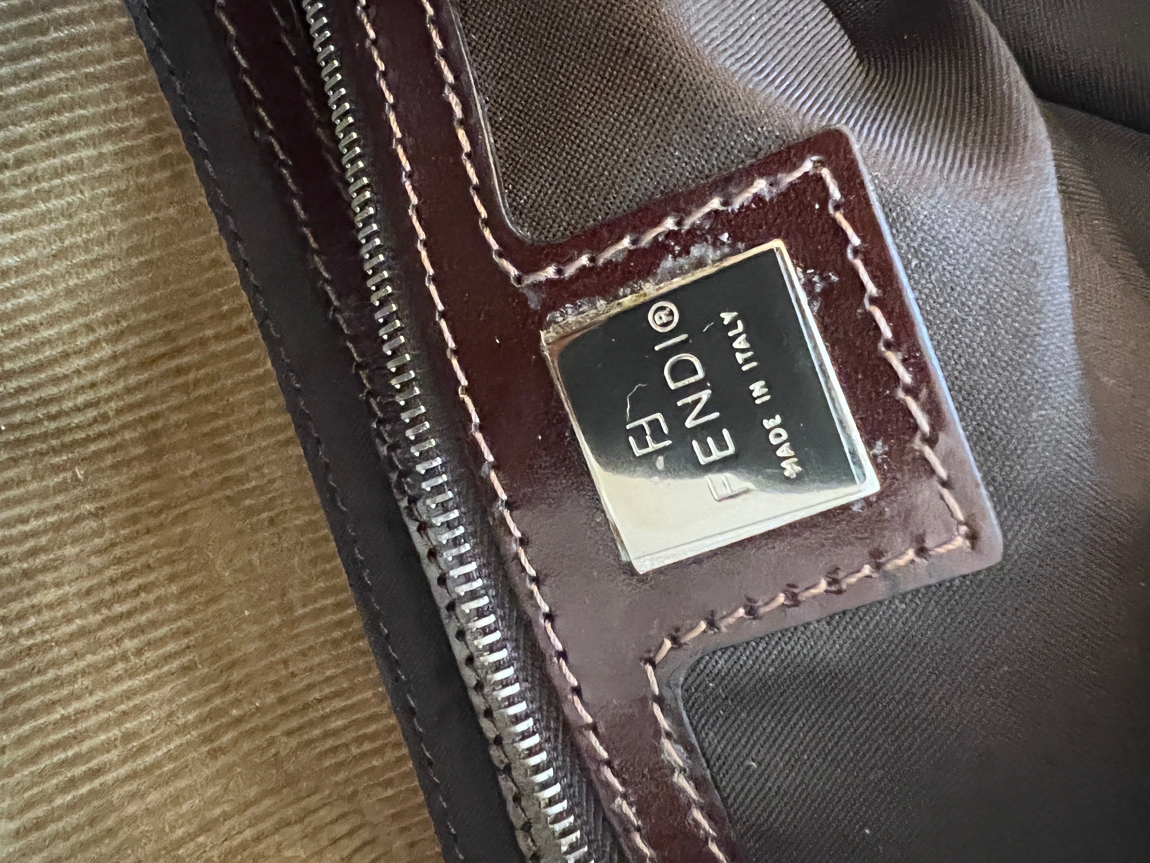 FENDI Corduroy Baguette Bag - Luxury Designer Crossbody Purse for Women | Perfect for Everyday Use, Parties & Travel