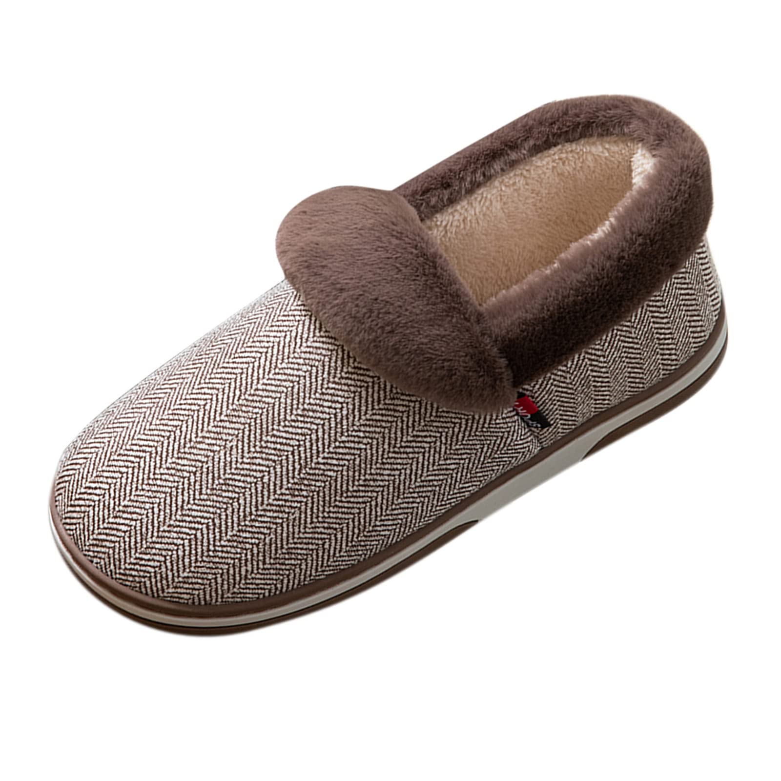 Women's Plush Fleece Indoor Slippers - Soft Warm House Shoes for Bedroom & Lounge, Machine Washable Cozy Home Slippers - Perfect for Winter Comfort, Relaxing at Home, and Gift Giving