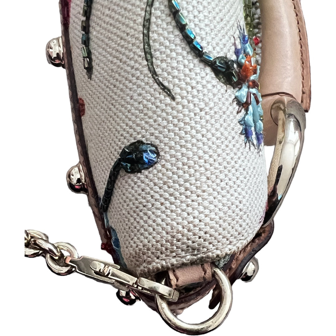 Gucci Beaded Floral Horsebit Chain Bag - Luxury Designer Crossbody Purse for Women, Perfect for Parties, Weddings & Evening Events