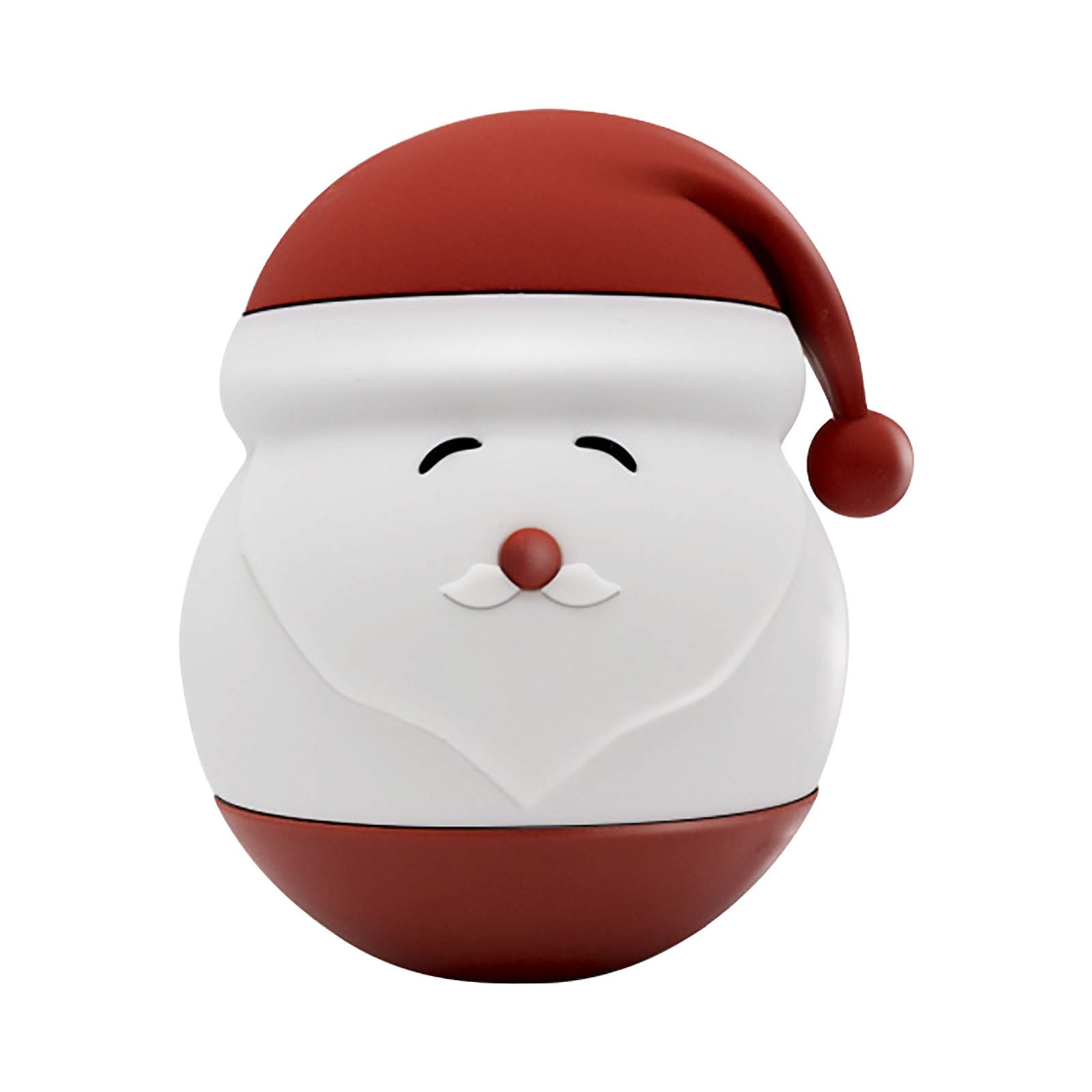 FORUU Silicone Santa Claus Night Light - Cartoon Christmas Decor, Glowing Desk & Bedside Lamp for Stress Relief, Holiday Party Decoration - Perfect for Friends, Home Decor & Festive Gift Giving (Ideal for Bedrooms, Living Rooms & Christmas Party Settings)