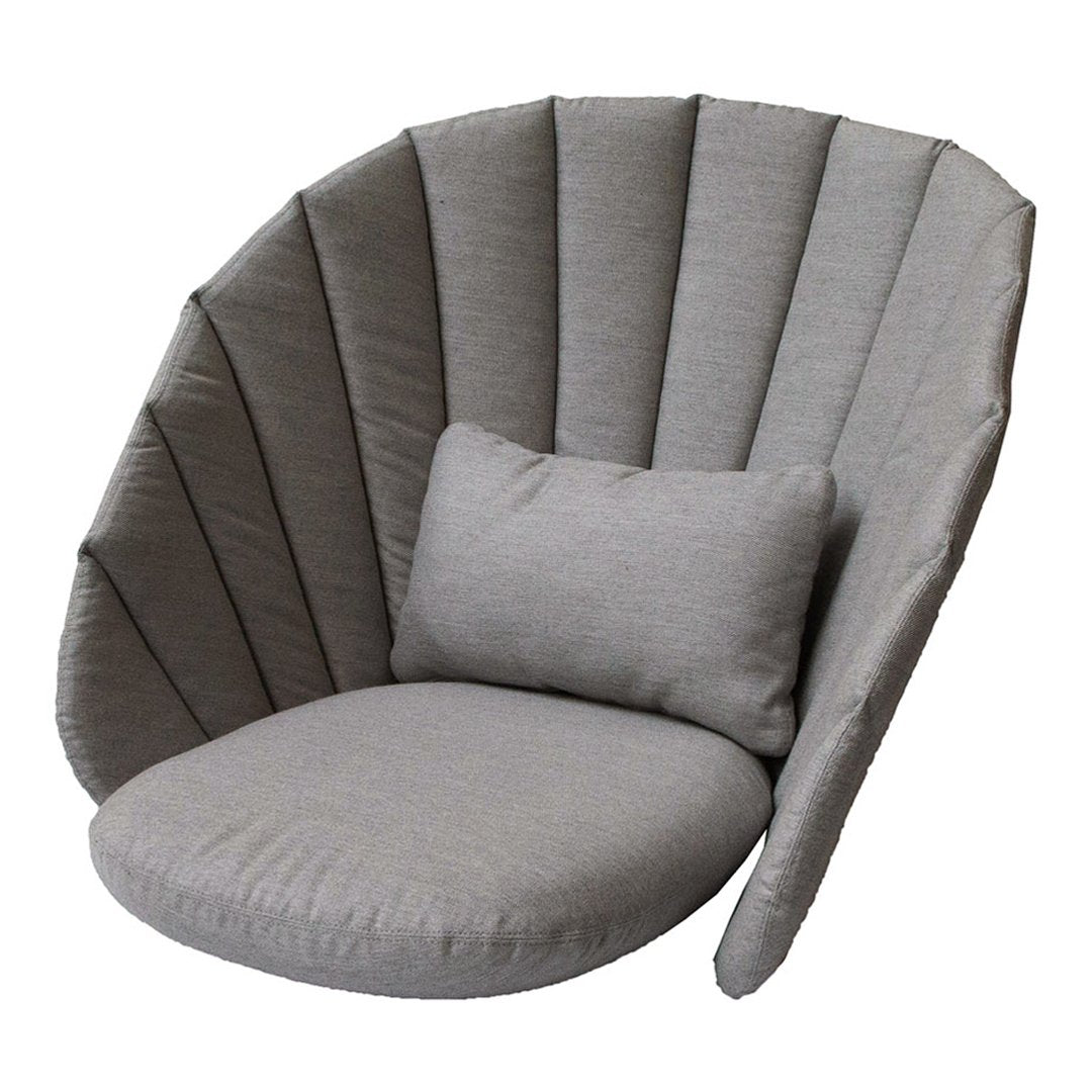 Peacock Lounge Chair Cushion Set - Waterproof Outdoor Patio Furniture Cushions for Garden, Poolside, and Backyard Relaxation