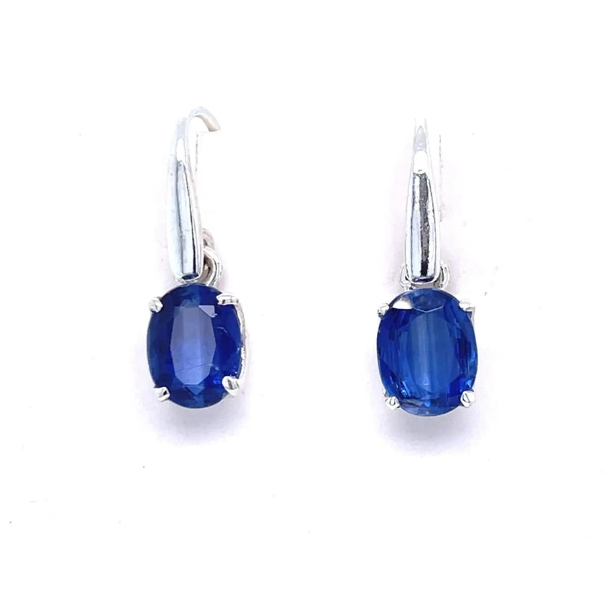 Kyanite Sterling Silver Earrings – Natural Blue Gemstone Jewelry for Women | Perfect for Everyday Wear, Gift Giving & Special Occasions