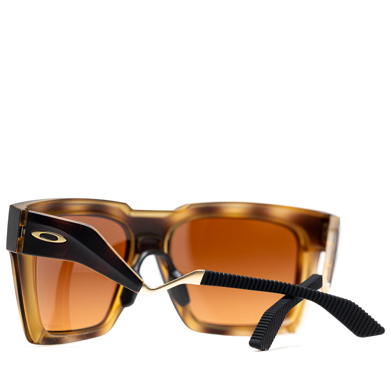Oakley Enigma Ink Sunglasses - Matte Brown Tortoise Frame with Prizm Brown Gradient Lenses - UV Protection for Outdoor Sports & Driving