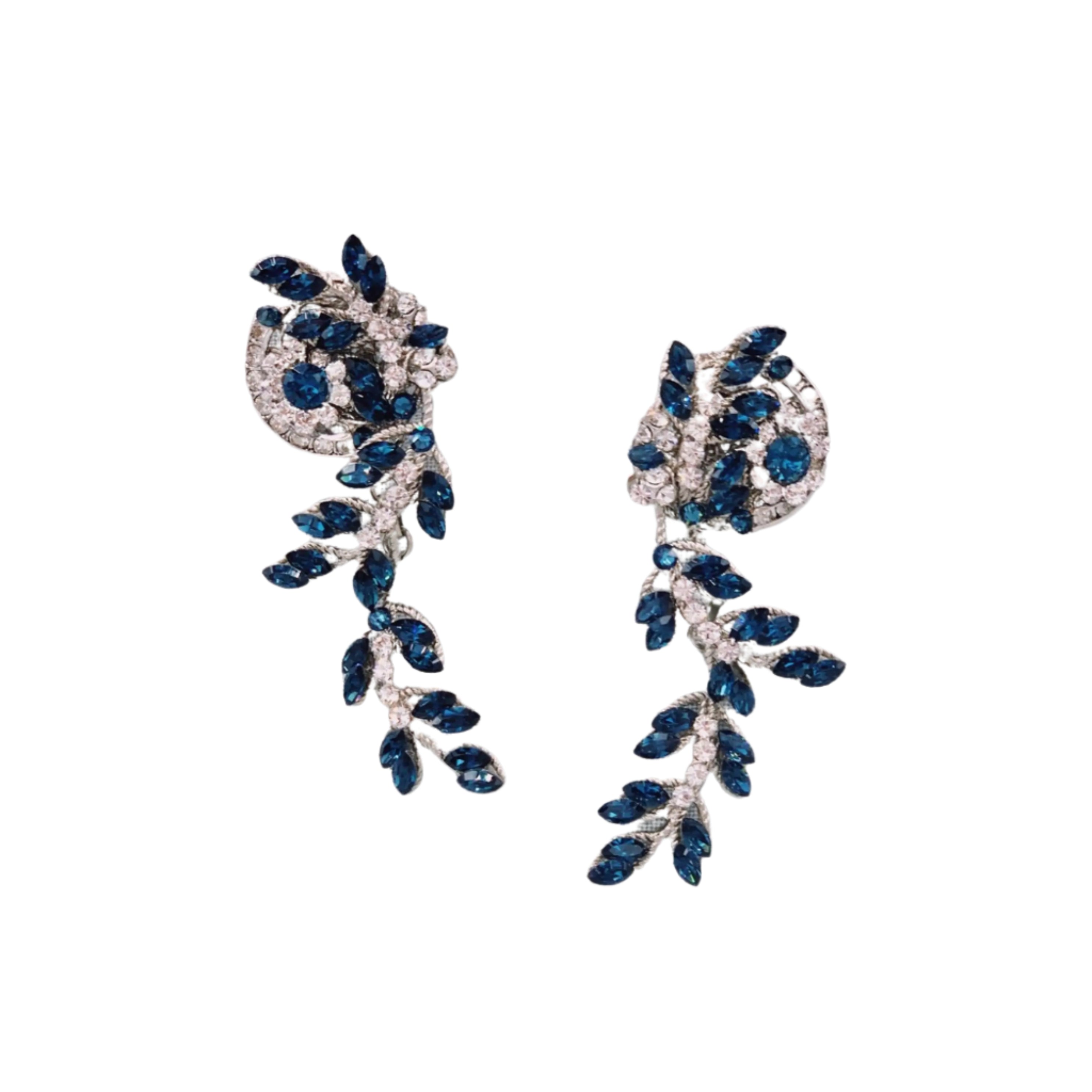 Elegant Elle Earrings for Women - Gold & Silver Dangle Hoop Earrings - Perfect for Parties, Weddings & Everyday Wear