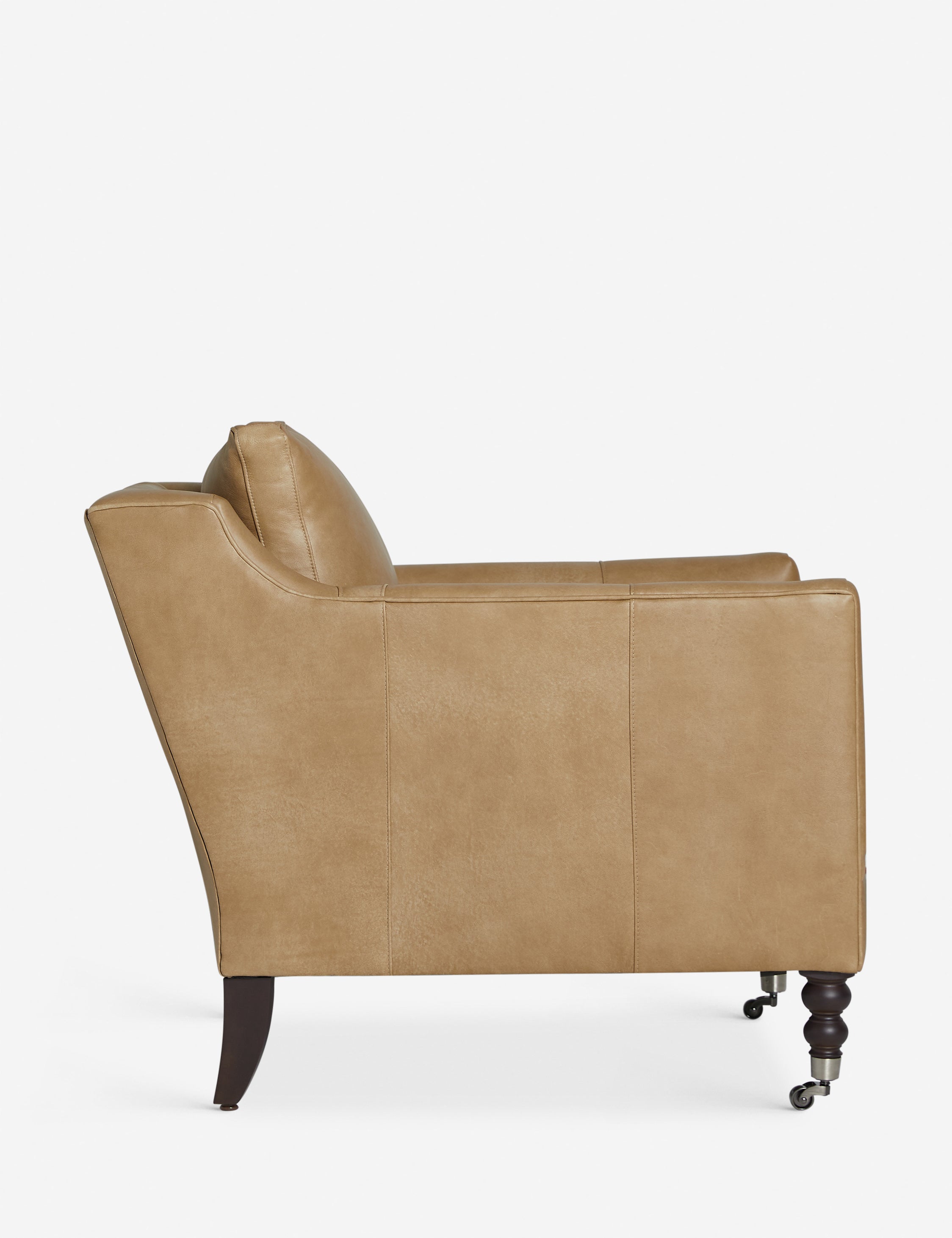 Fabienne Accent Chair - Modern Upholstered Lounge Chair for Living Room, Bedroom & Office - Comfortable Reading Chair with Sturdy Wooden Legs