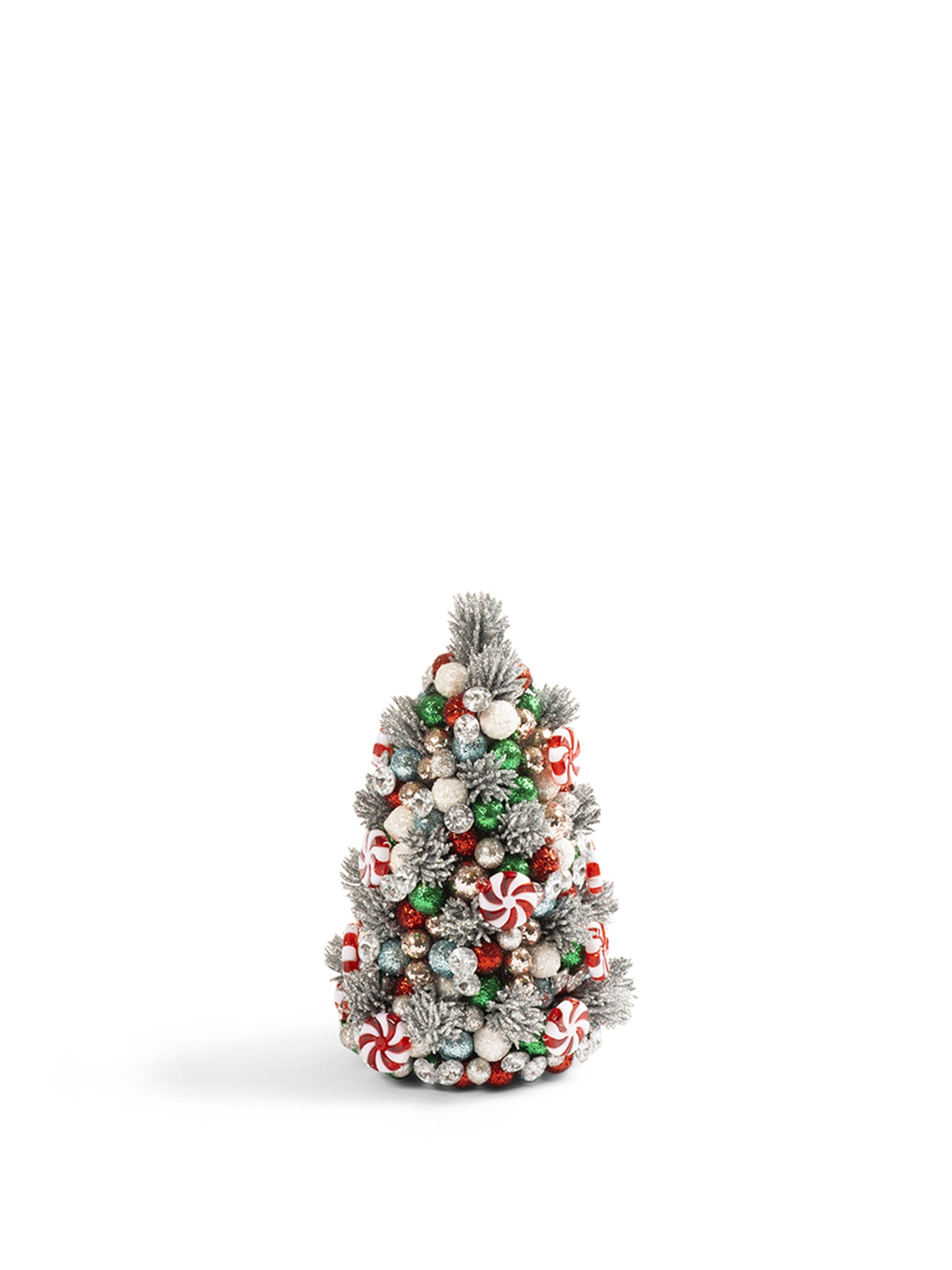 7-Pack Peppermint Candy Christmas Tree Decorations - Perfect for Holiday Party Favors, Stocking Stuffers & Festive Home Decor
