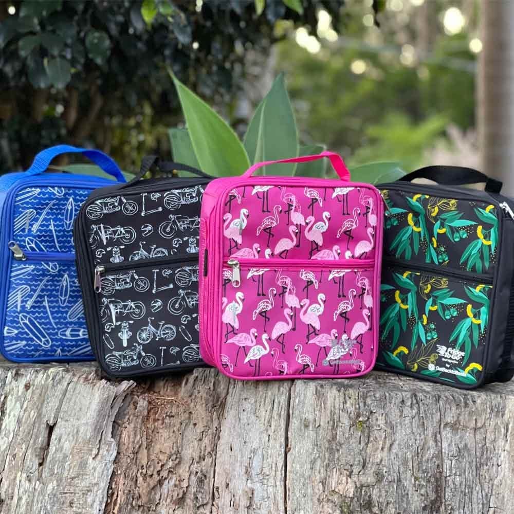 Portable Insulated Lunch Box for Work & School - Medium Size, Leak-Proof, Keeps Food Cold/Hot for Hours, Pink Stones Design - Perfect for Office, Picnics & Travel