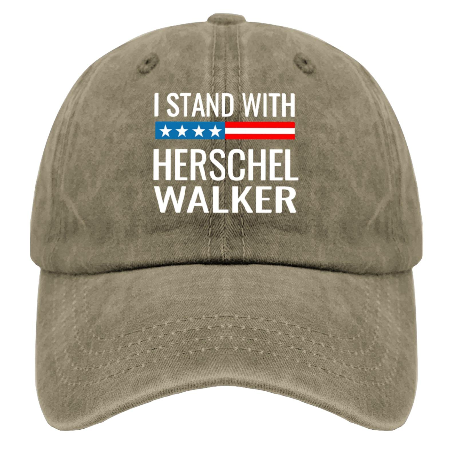 Stylish Low Profile Dad Hats for Women & Men - Comfortable Cotton Flex Fit Baseball Cap for Running, Outdoor Activities & Casual Wear | I Stand with Herschel Collection