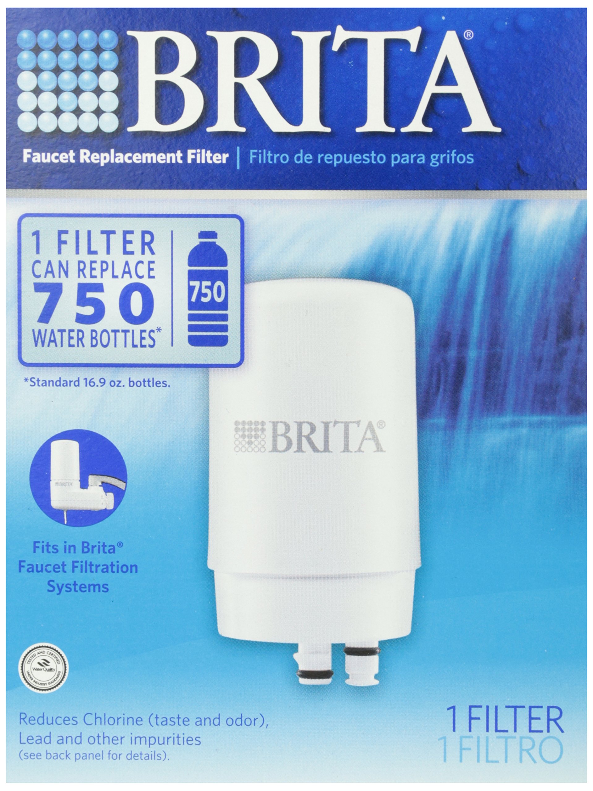 Brita Ultra Faucet Water Filter System - Advanced Filtration for Clean, Great-Tasting Tap Water | Perfect for Kitchen Sink, RV, and Home Use