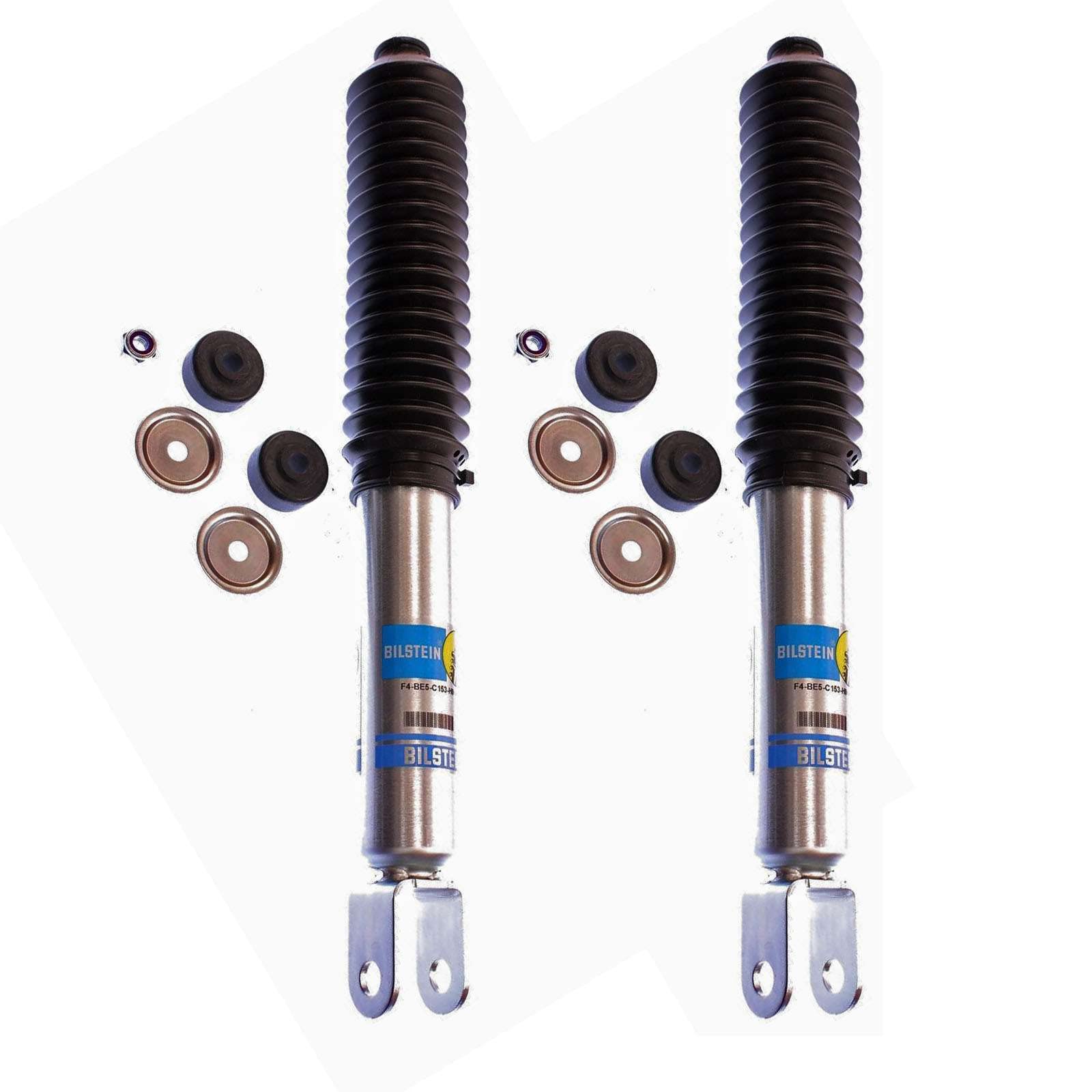 Bilstein 5100 Series Monotube Gas Shock Absorber - Rear Pair for 2003-2013 Dodge Ram 2500 4WD with 4