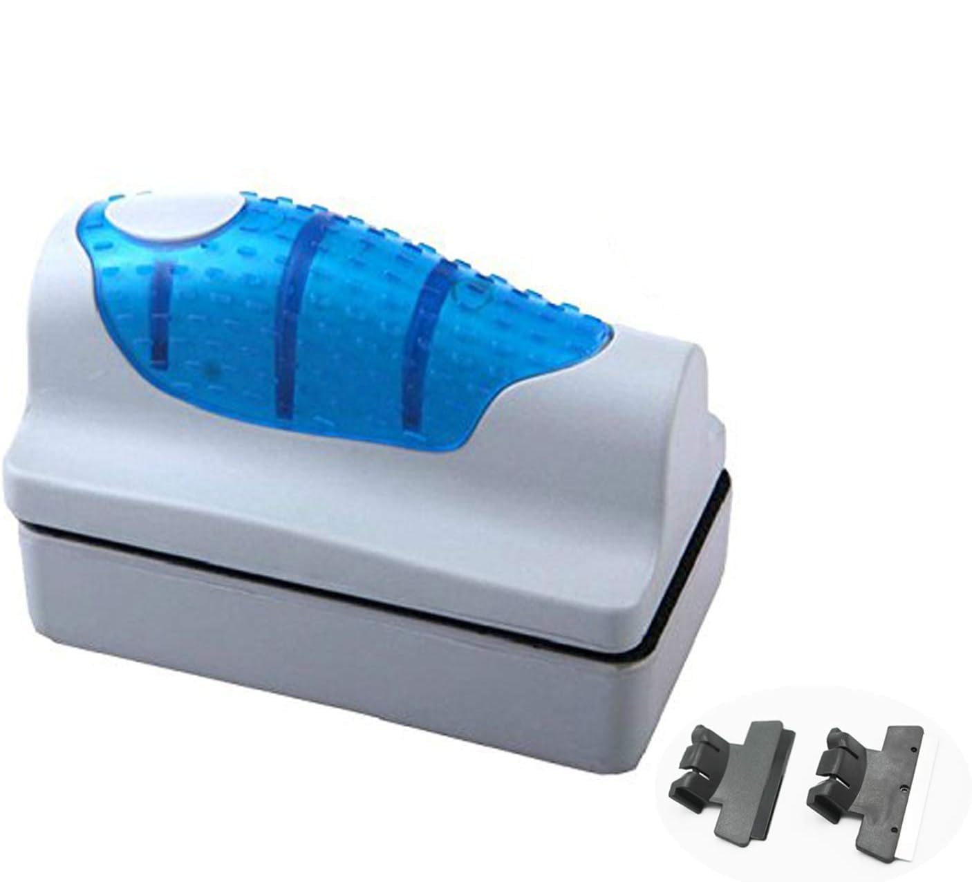 Premium Magnetic Glass Algae Scraper for Aquariums - Floating Curve Design, Extra Large (XL) - Effortless Fish Tank Cleaning Tool for Crystal Clear Water - Perfect for Freshwater & Saltwater Tanks