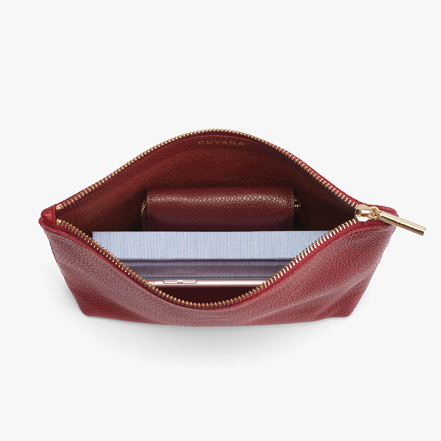 Small Classic Zipper Pouch - Waterproof Travel Organizer for Cosmetics, Jewelry & Essentials | Perfect for Travel, Gym & Daily Use