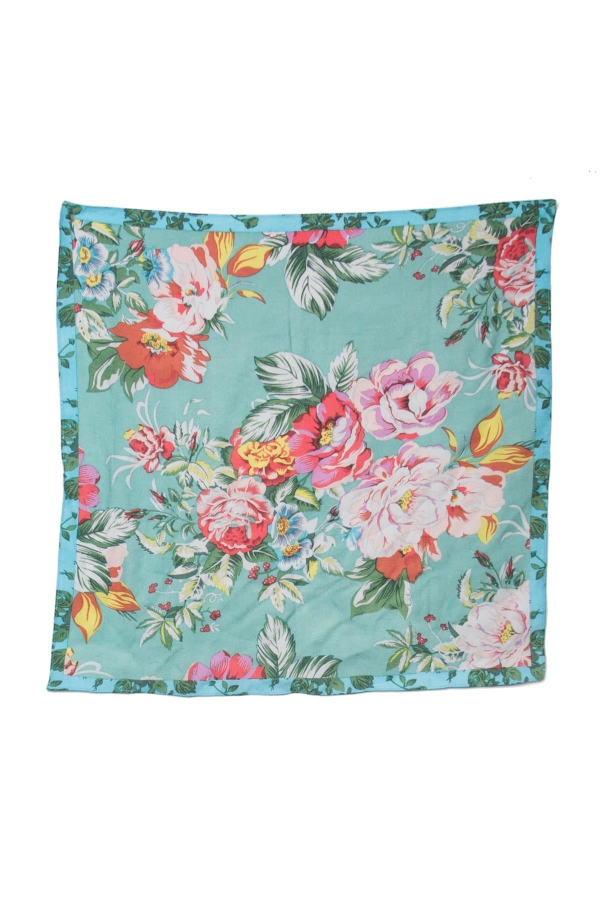 Stylish Multi-Pattern Floral Bandana Scarf - Fashionable Headband, Hair Accessory & Neck Wrap for Women - Perfect for Outdoor Activities, Music Festivals & Summer Outfits