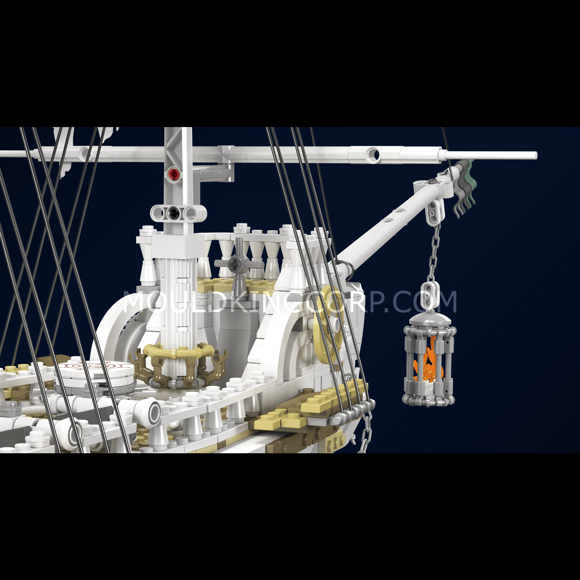 Mould King 13193 Styx Pirate Ship Building Blocks Set | 3,769 PCS Model Kit for Adults & Teens | Perfect for Collectors, Home Decor & Creative Play