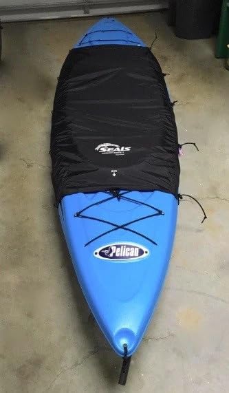 Waterproof Kayak Cockpit Cover - Universal Fit for Most Kayaks - Durable Nylon Seal Protection for Storage & Transport - Ideal for Outdoor Adventures & Marine Use