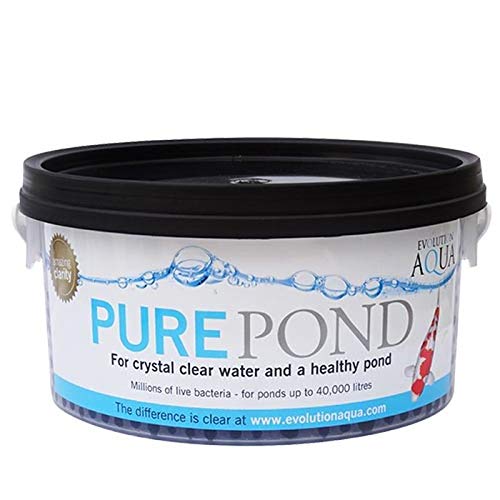 Evolution Aqua PUREPOND2000 Slow Release Bacteria Gel Balls 67.62oz - Natural Pond Cleaner for Water Clarity & Algae Control | Perfect for Garden Ponds, Koi Ponds & Water Features