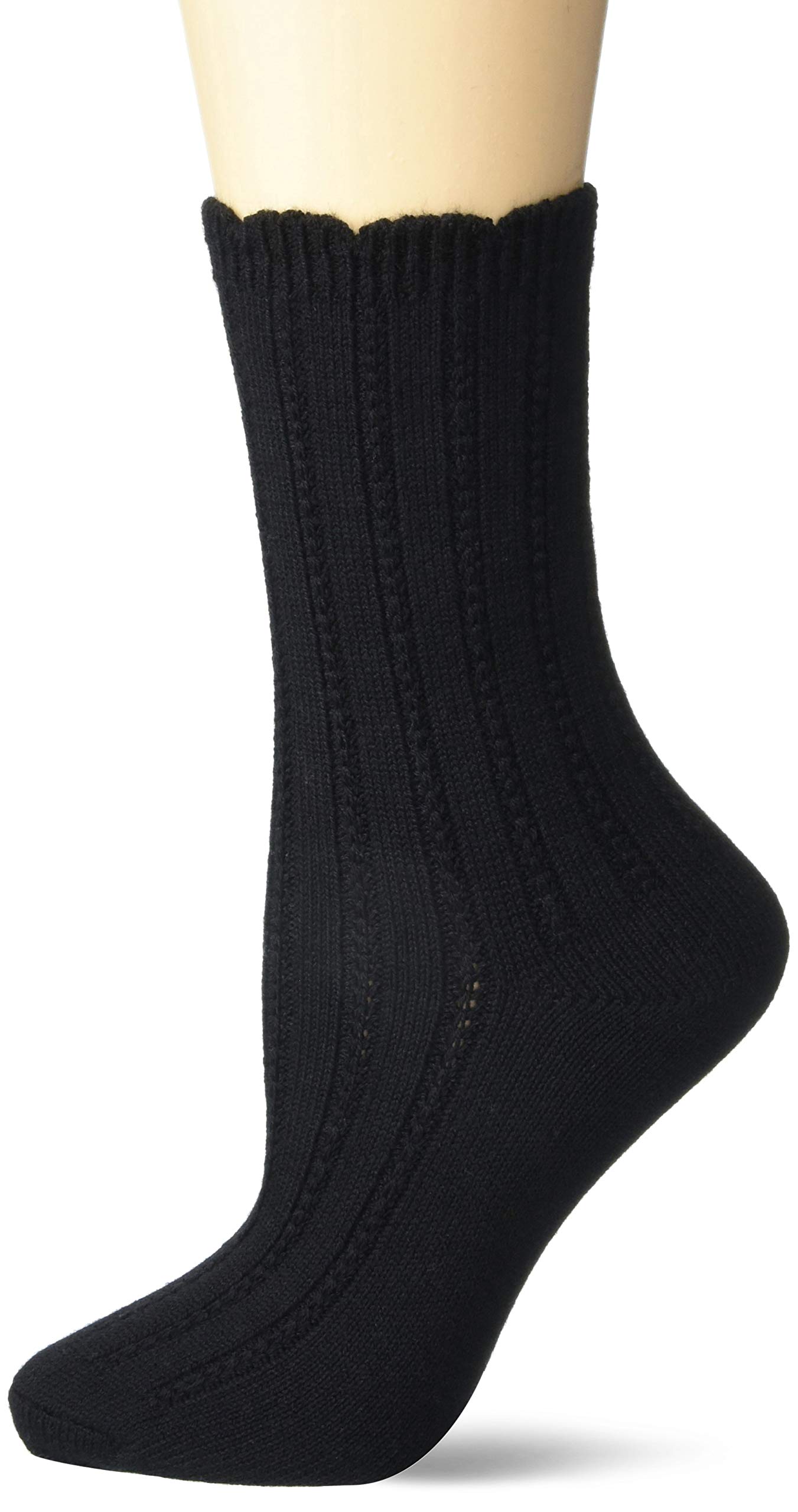 K. Bell Women's Solid Crew Socks - Comfortable for Work & Casual Wear