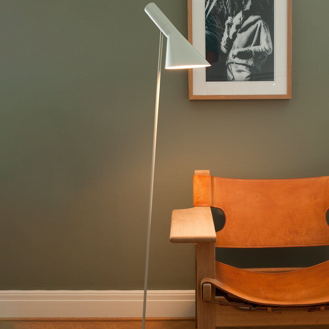 Arne Jacobsen Floor Lamp by Louis Poulsen - Modern Scandinavian Lighting for Living Room, Bedroom & Office