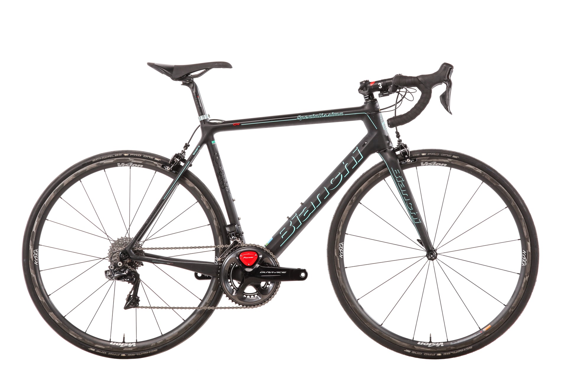 Bianchi Specialissima Dura Ace Road Bike 2018 - 57cm Carbon Frame Racing Bicycle for Competitive Cycling & Endurance Training