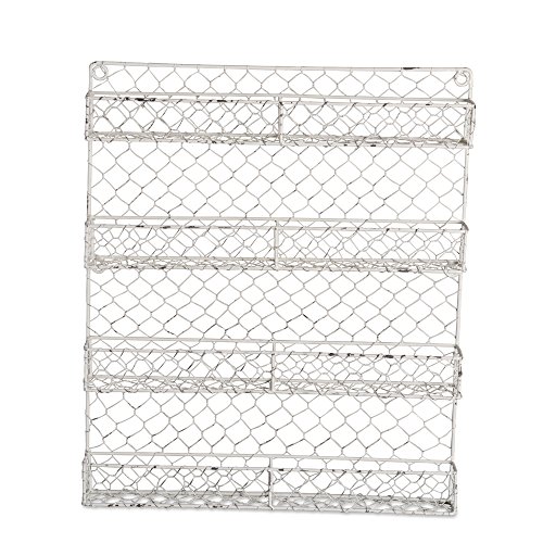 4 Tier Spice Rack - White
