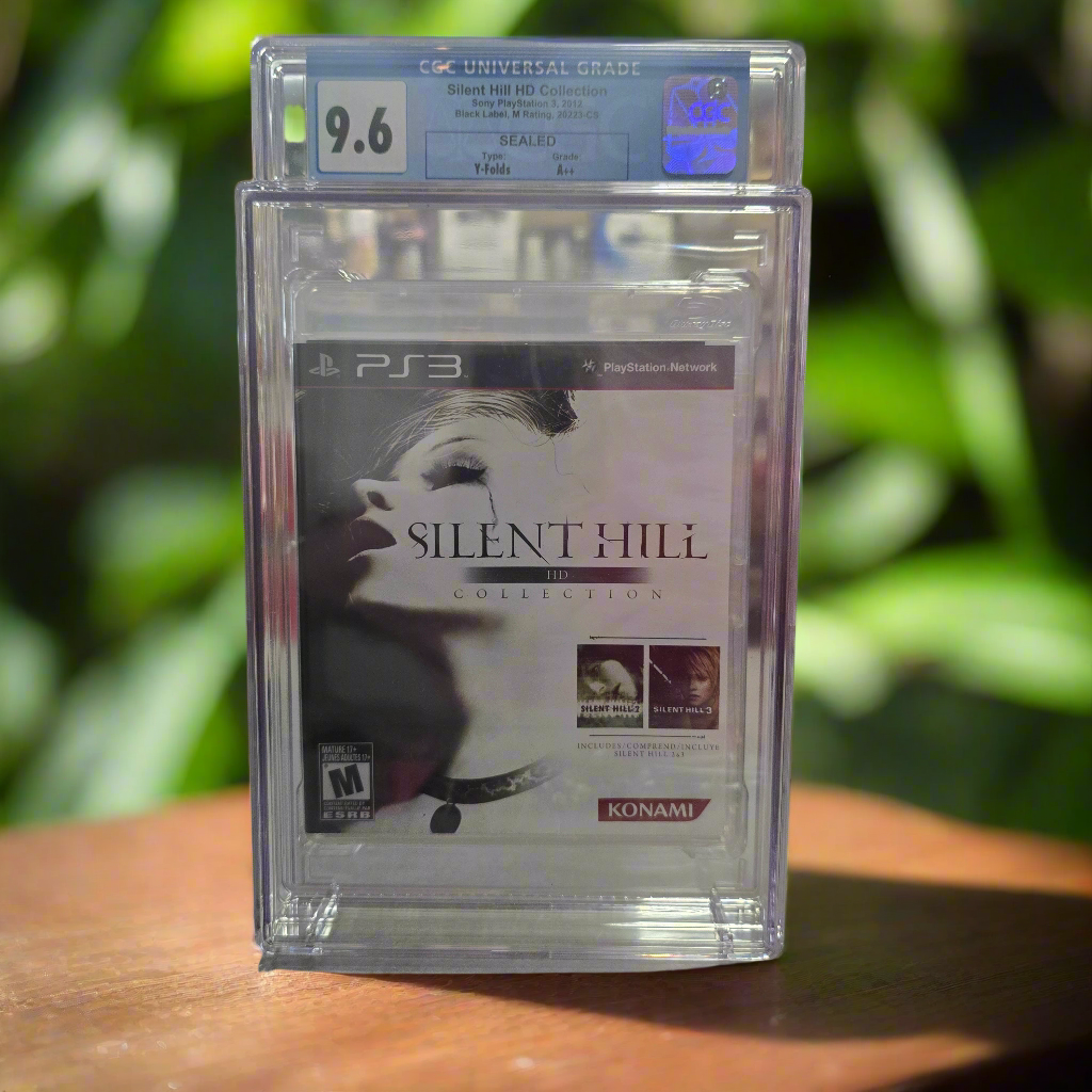 9.6 CGC Graded Silent Hill HD Collection for PlayStation 3 - Rare Graded Video Game - Perfect for Horror Game Collectors & Retro Gaming Enthusiasts