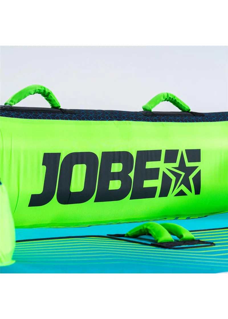 Jobe Binar 3-Person Towable Tube for Boating & Water Sports - Durable Inflatable Ride for Lakes, Rivers & Beach Fun