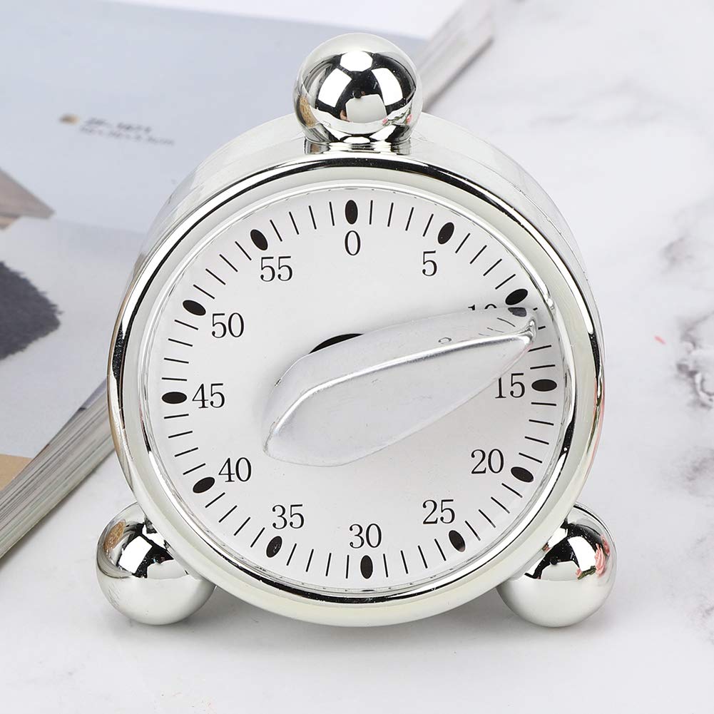 Kitchen Timer - Cylindrical Mechanical Cooking Timer with Loud Alarm for Baking, Cooking, Boiling Eggs & Kitchen Use