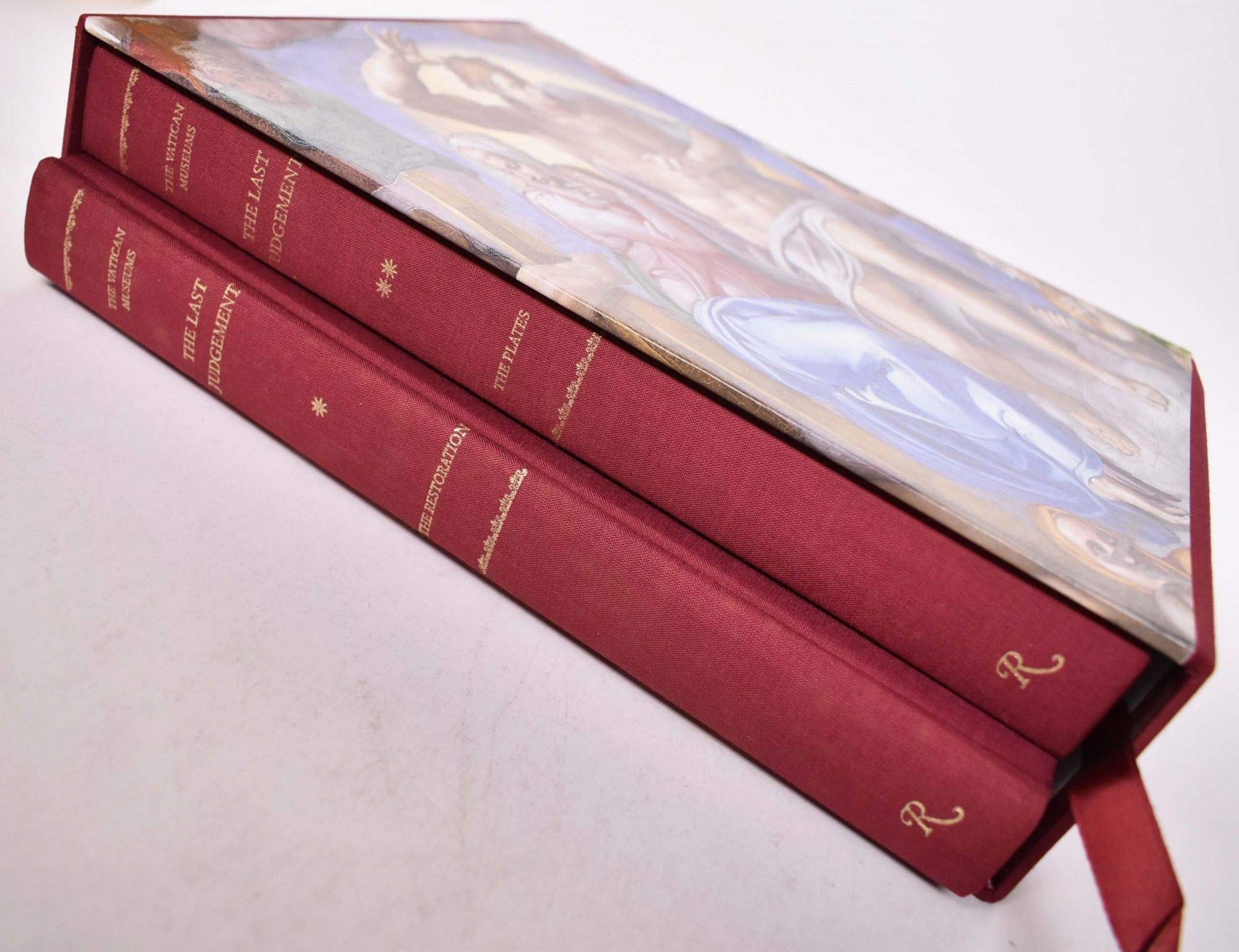 The Last Judgement: Volume 1 - The Restoration & Volume 2 - Color Plates | Religious Art Book Collection for Home Decor, Bible Study & Gift Giving