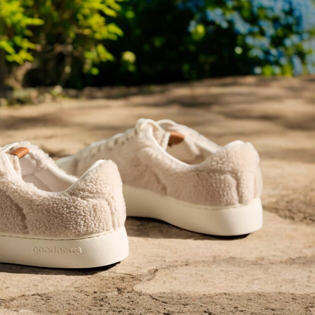 Good News Slimer Teddy Trainers - Trendy Unisex Sneakers for Casual Wear & Street Style | Perfect for Everyday Comfort & Fashion
