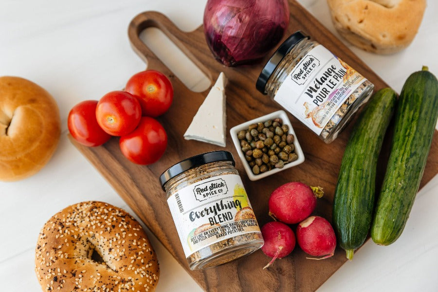 Everything Bagel Seasoning Blend - Premium Toasted Sesame, Poppy Seeds, Garlic & Onion Spice Mix - Perfect for Bagels, Avocado Toast, Salads & More