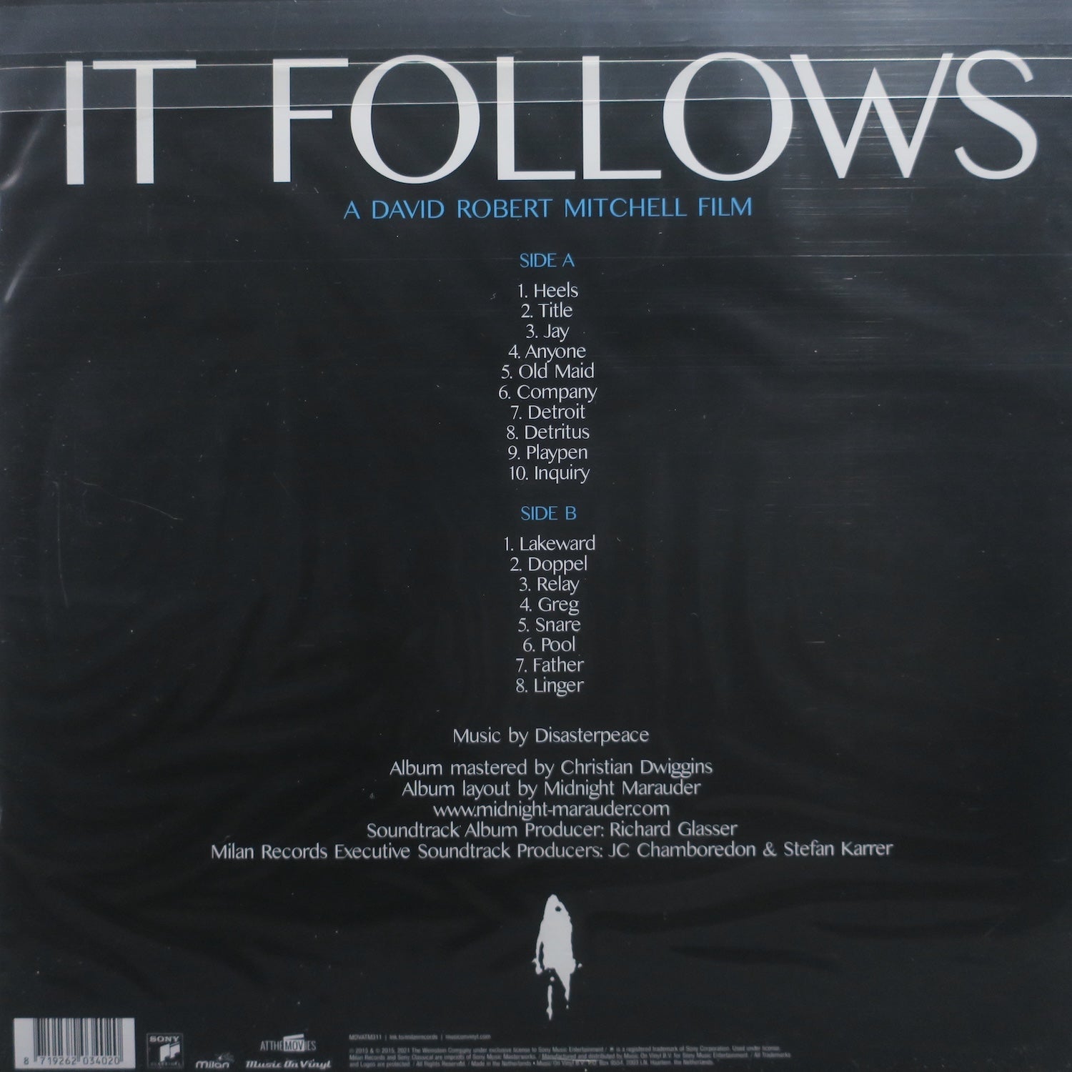 IT FOLLOWS Original Motion Picture Soundtrack - Limited Edition 180g Green Marble Vinyl LP | Horror Movie Score Collector's Item | Perfect for Vinyl Enthusiasts & Film Music Fans