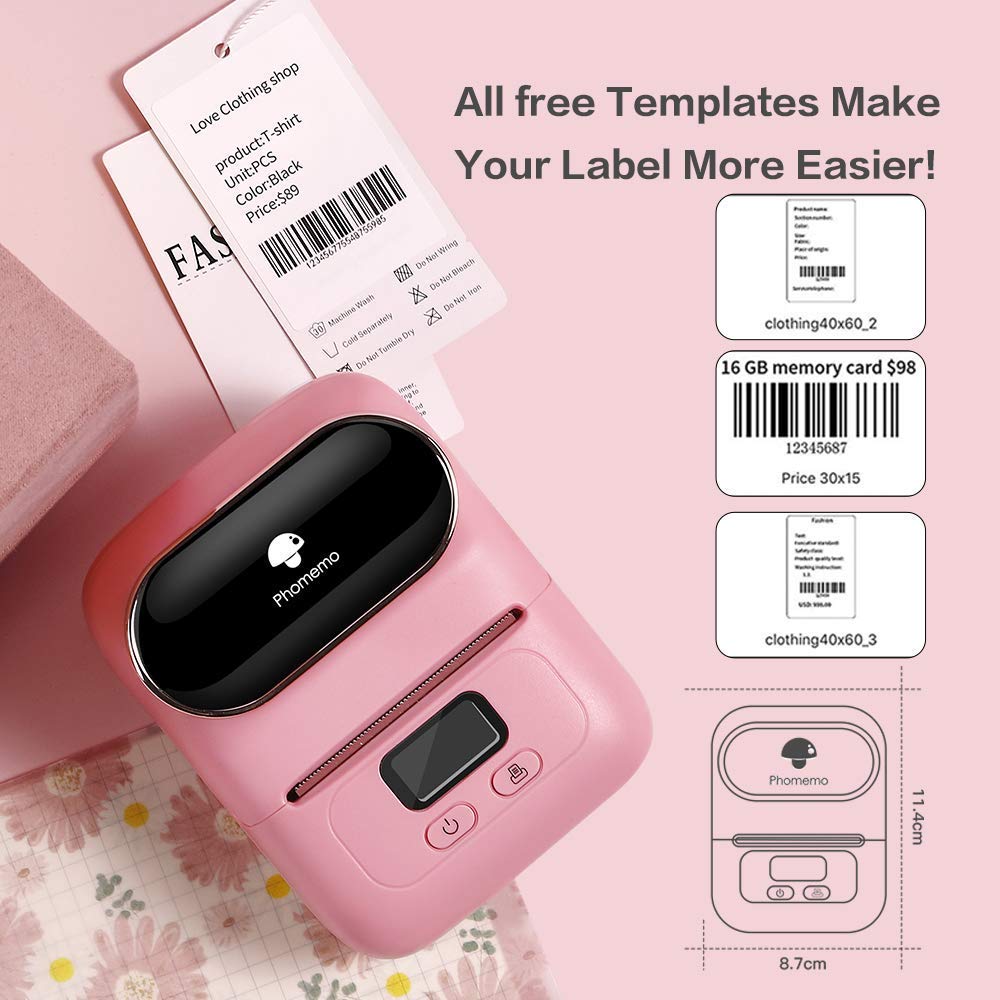 Phomemo M110 Bluetooth Thermal Label Printer - 1.96