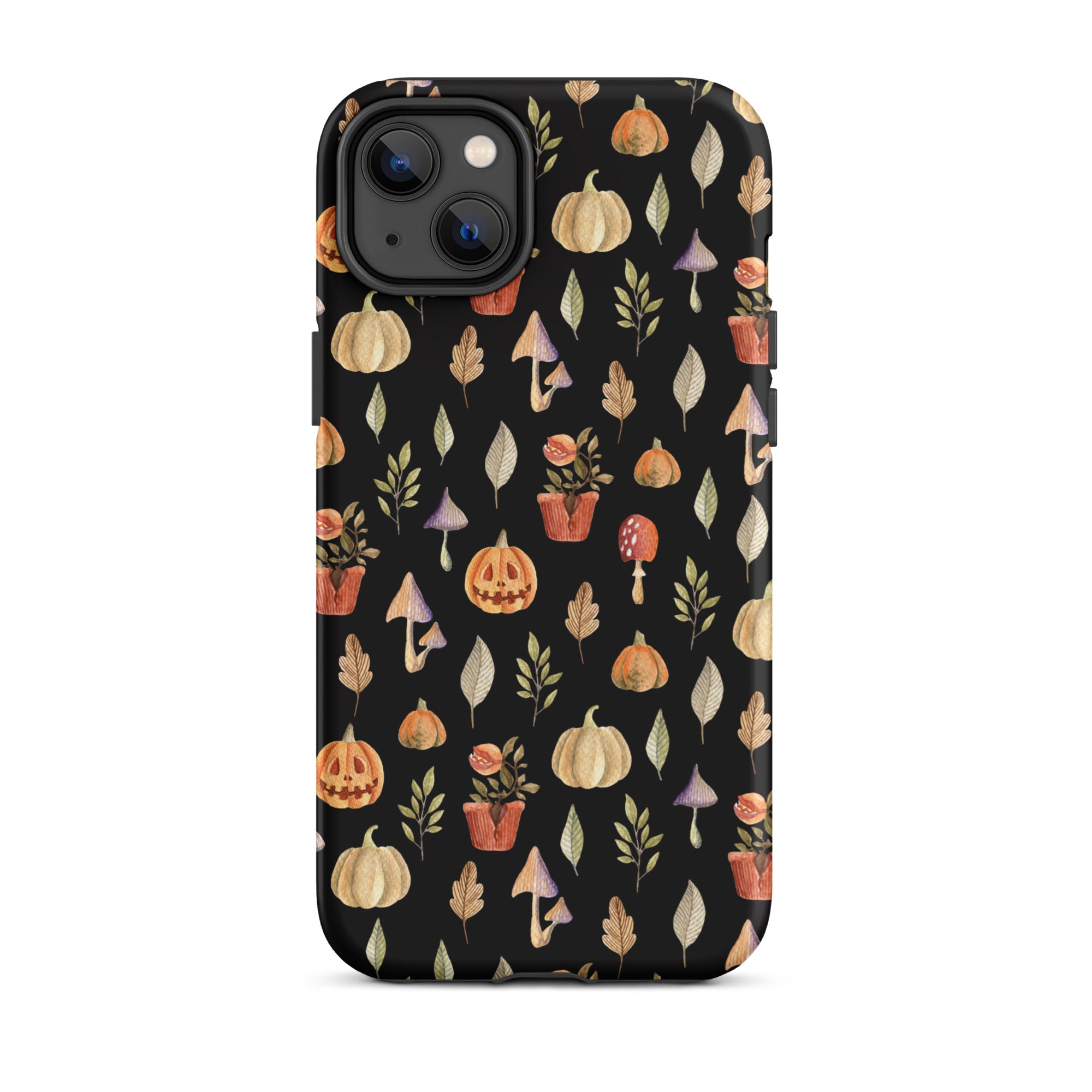 Spooky Halloween Premium iPhone Case - Durable Protective Cover for iPhone 13/14/15 Pro Max - Perfect for Fall Festivals, Trick or Treating & Seasonal Celebrations
