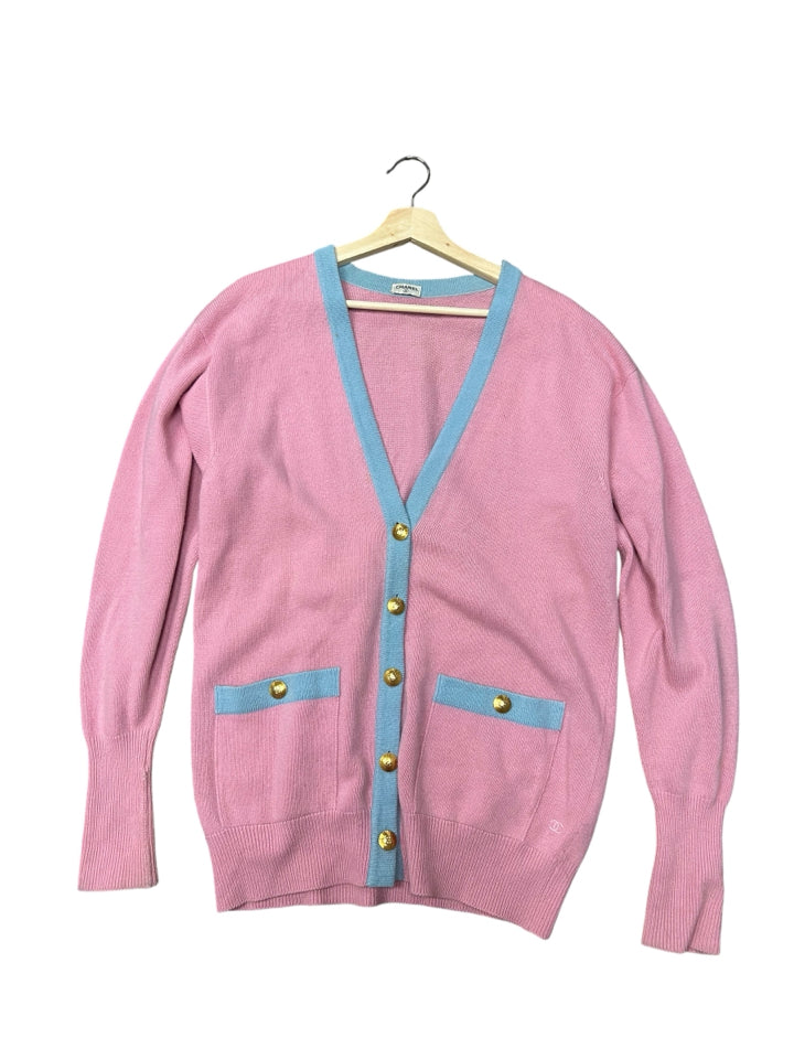 Chanel Cashmere Cardigan Women's Size 40 (US Small) - Luxury Soft Knit Sweater for Fall & Winter - Perfect for Office, Dinner Dates & Special Occasions