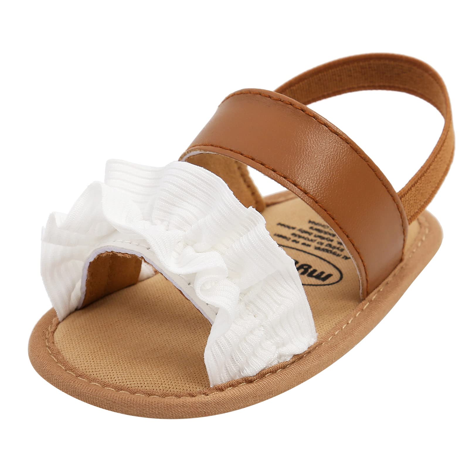 Toddler Baby Girls Sandals - Soft Sole First Walkers for Summer | Non-Slip Infant Sandals for Outdoor Play & Beach | Cute Comfortable Baby Girl Shoes