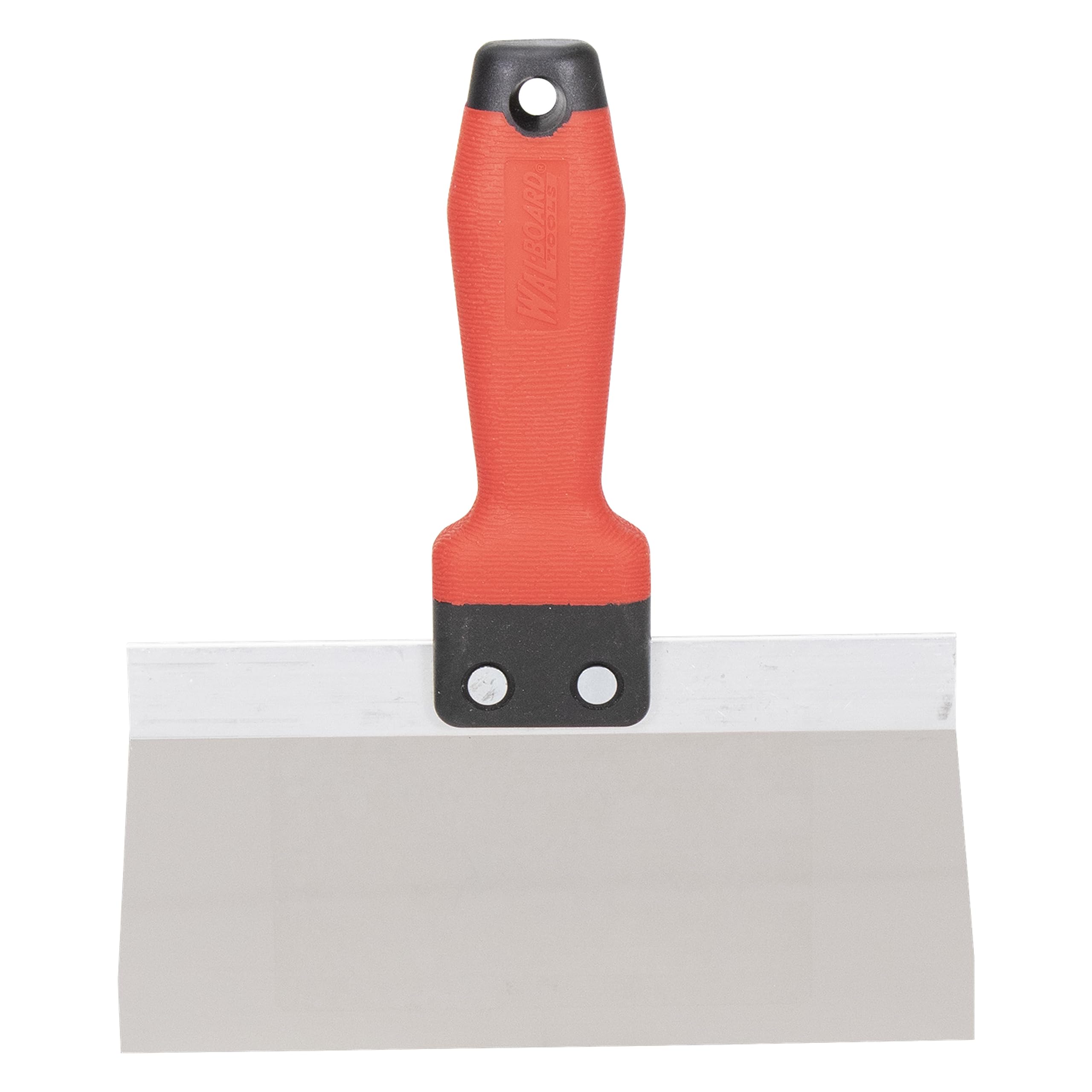 Tuff Grip 8-Inch Stainless Steel Drywall Taping Knife - Professional US-Made Tool for Smooth Joint Compound Application | Perfect for Home Renovation & Drywall Repair Projects