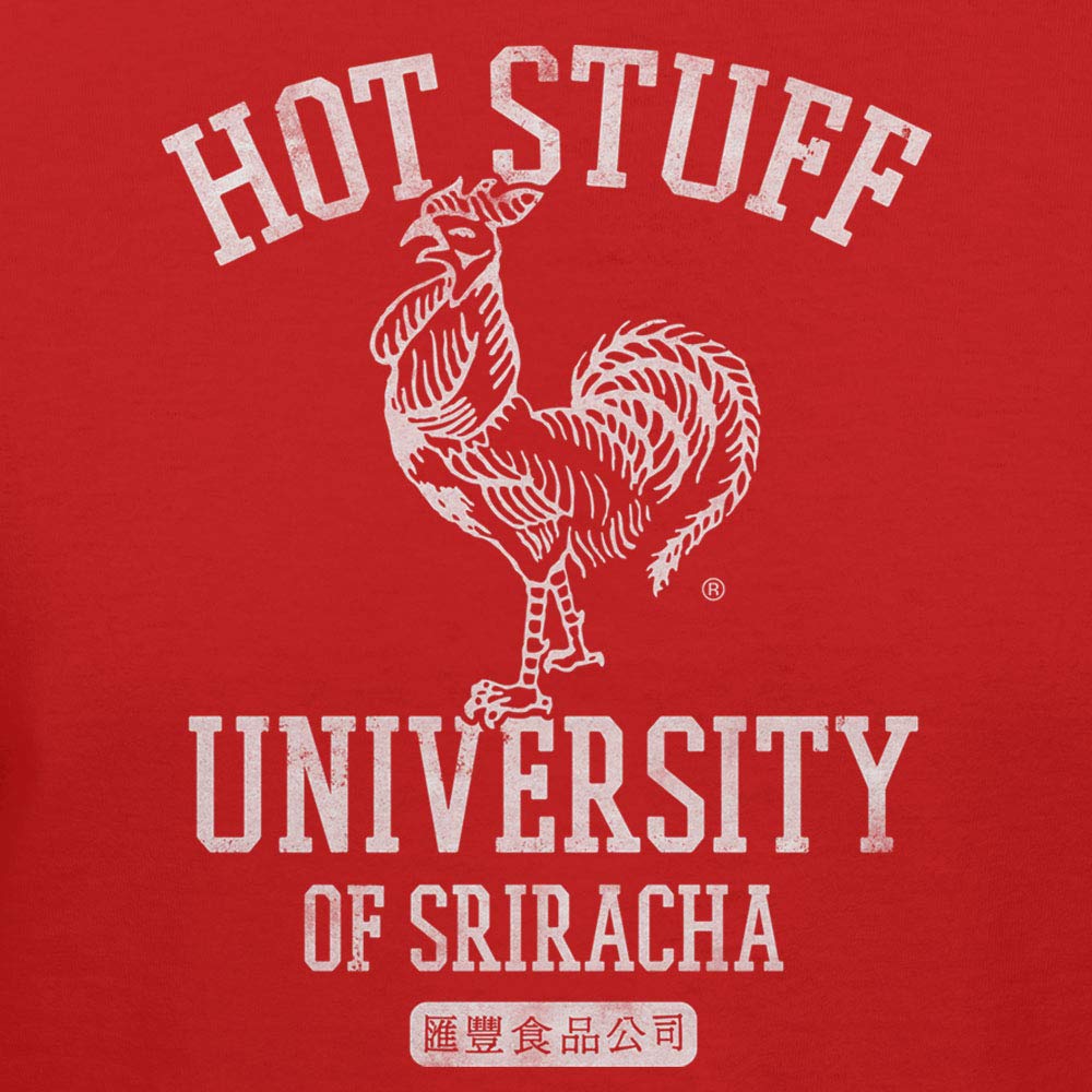 Sriracha Hot Sauce Spicy Lover Graphic T-Shirt for Men & Women - Cool Casual Streetwear Tee for College, Parties, and Everyday Wear