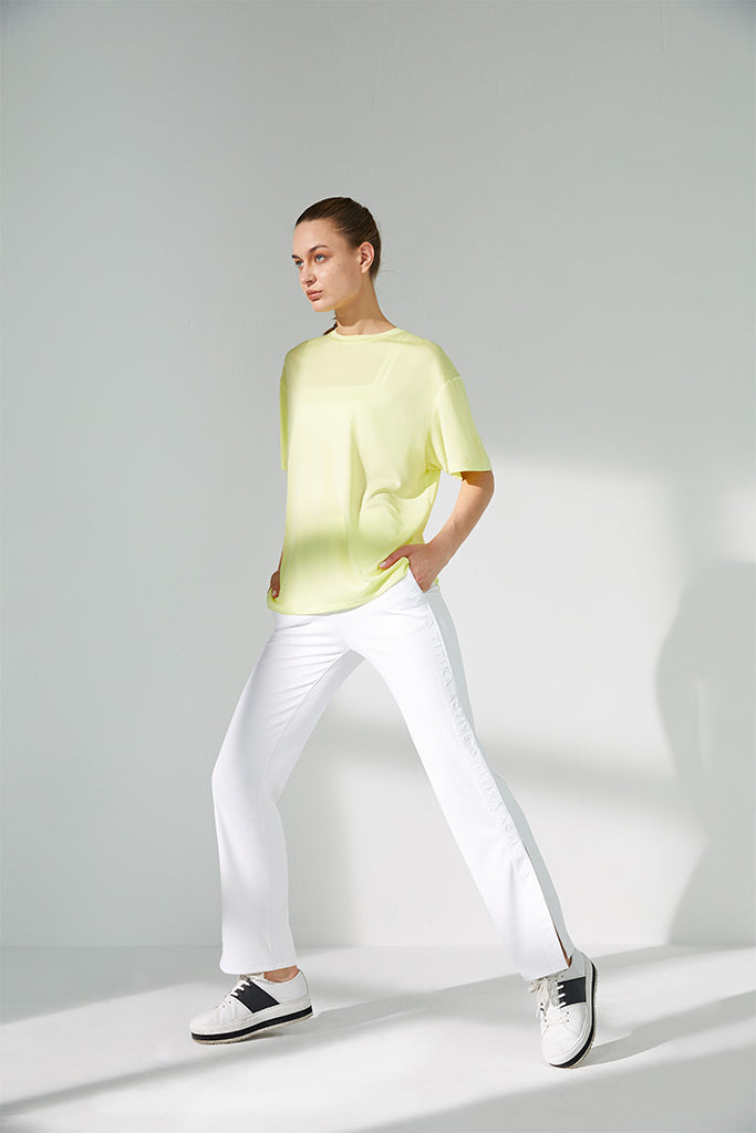 Stylish Silver Boxy T-Shirt for Women | Trendy Oversized Casual Tee | Perfect for Streetwear, Lounge & Everyday Outfits