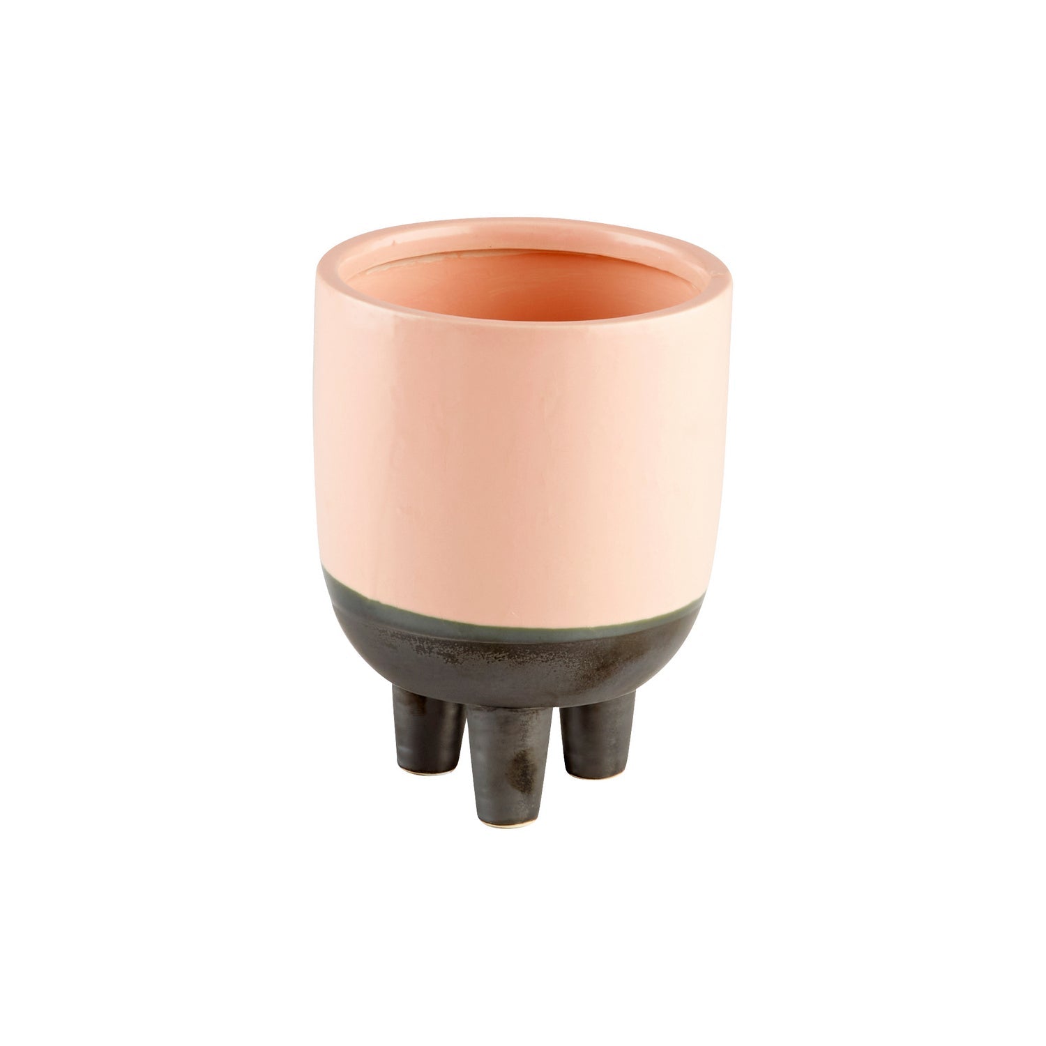 Cyan Design 11192 Humus Vase - Multi-Colored Small Ceramic Vase for Home Decor, Table Centerpiece, Wedding & Party Decorations