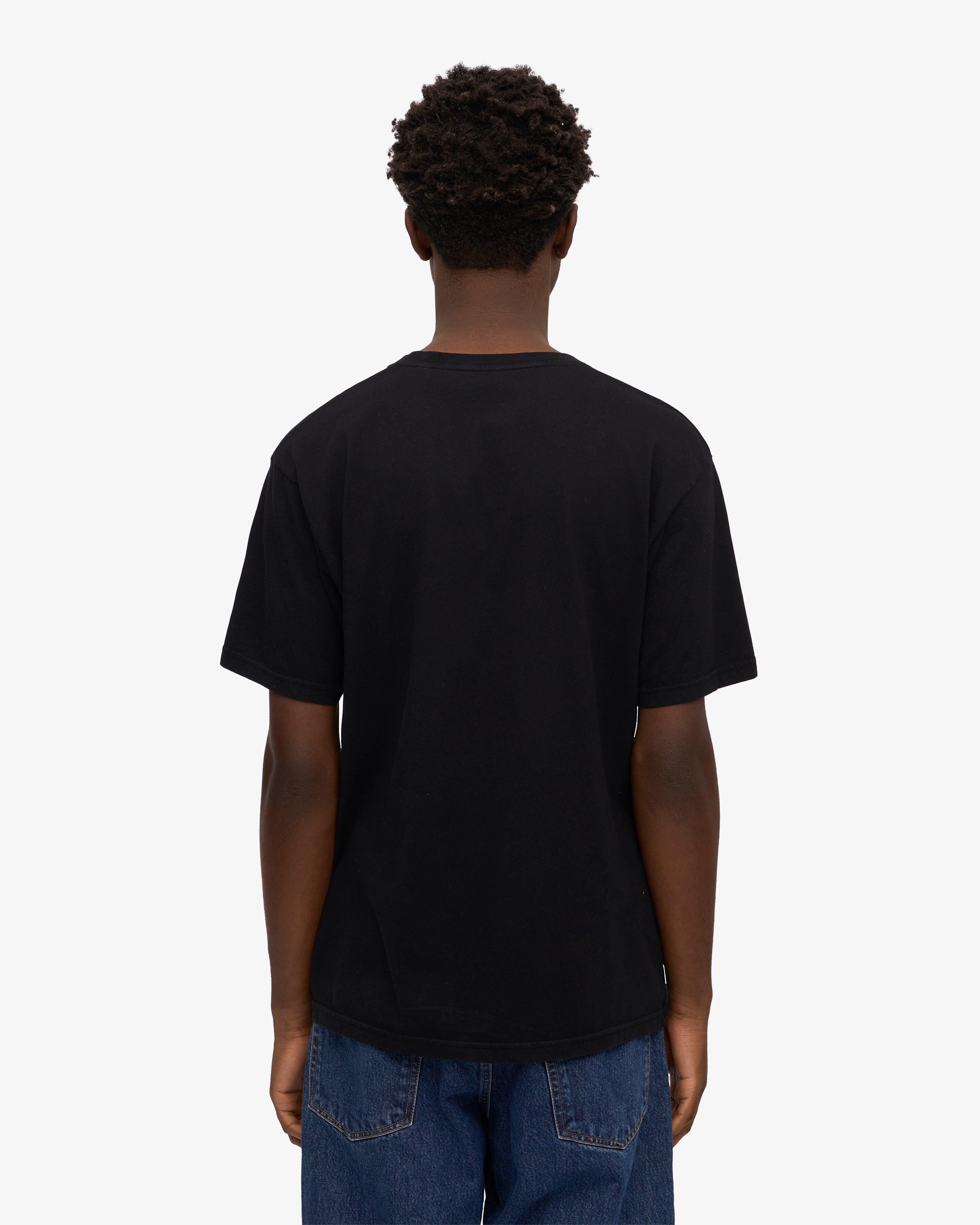 Classic Organic Cotton T-Shirt for Men & Women - Deep Black | Eco-Friendly & Comfortable Casual Wear for Everyday Outfits