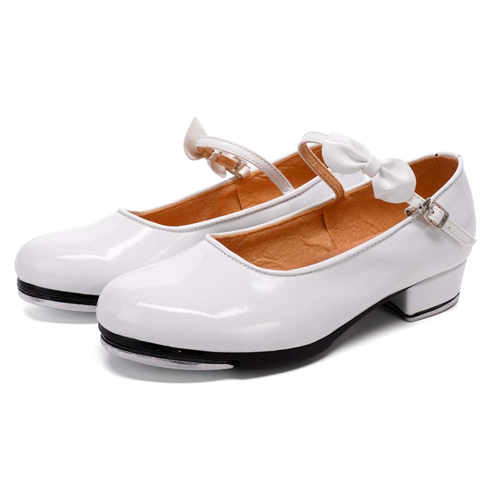 HROYL Kids Tap Shoes for Boys & Girls - TL208/258 for Dance & Performances